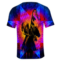 New Native American Chief 3D T Shirt LT10 - Wonder Print Shop