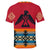 Red Thunderbird Color Native American 3D T Shirt LT10 - Wonder Print Shop
