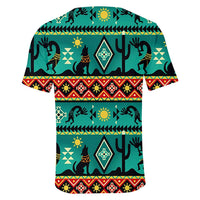 Kokopelli Myth Green Native American 3D Tshirt LT10 - Wonder Print Shop