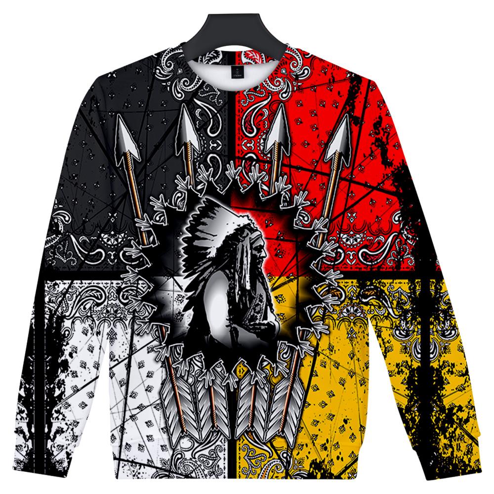 Chief Arrow Native American Design 3D Sweatshirt LT10 - Wonder Print Shop