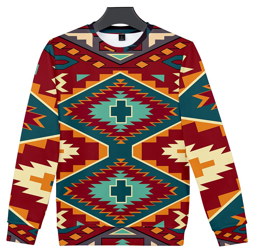 United Tribes Art Native American 3D Sweatshirt LT10 - Wonder Print Shop