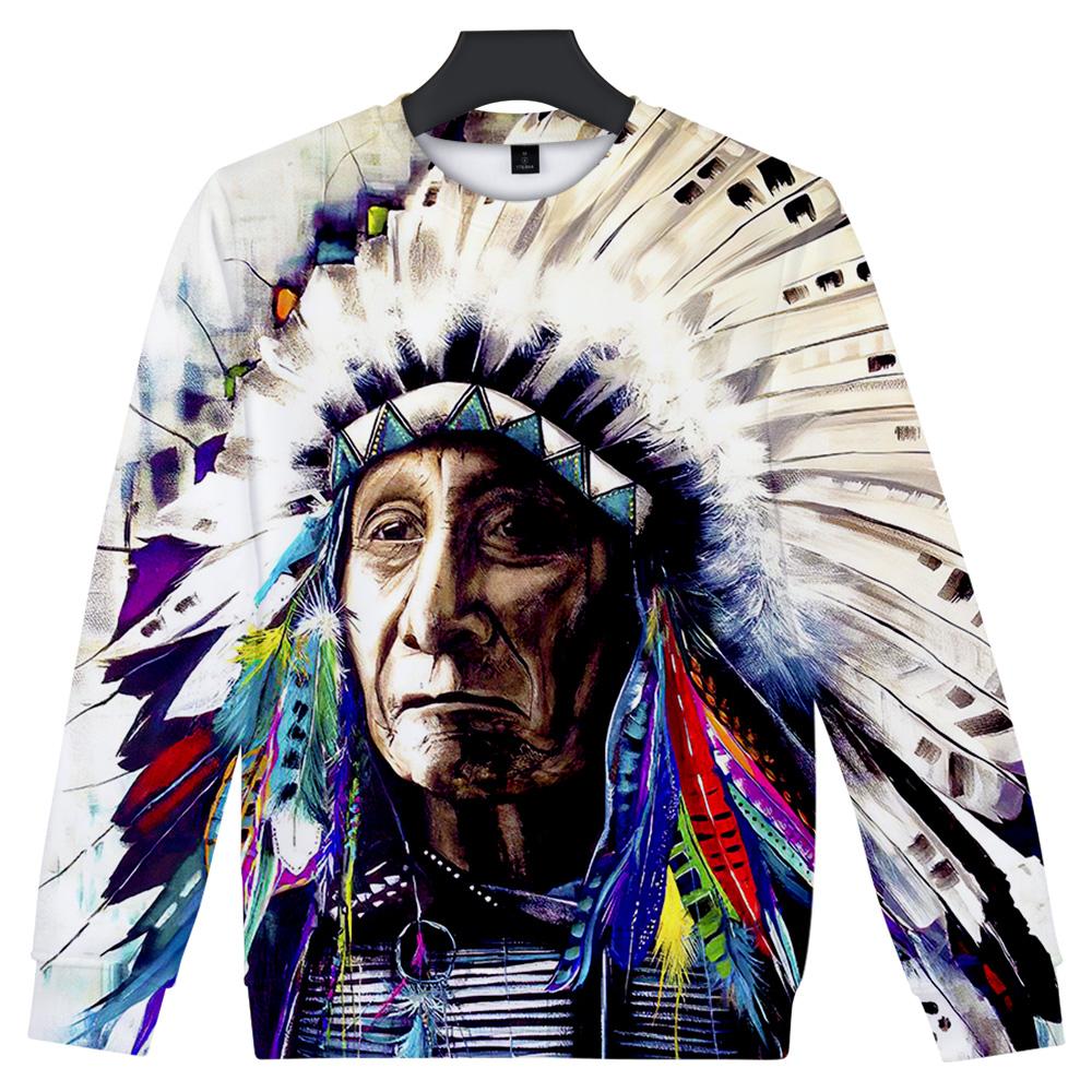 Native American Pullover Chieft 3D Sweatshirt LT10 - Wonder Print Shop