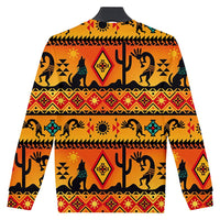 Kokopelli Myth Yellow Native American 3D Sweatshirt LT10 - Wonder Print Shop