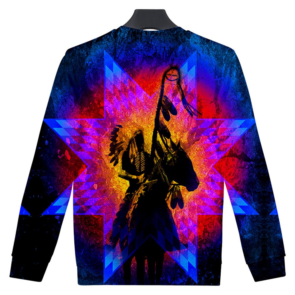 New Native American Chief 3D Sweatshirt LT10 - Wonder Print Shop