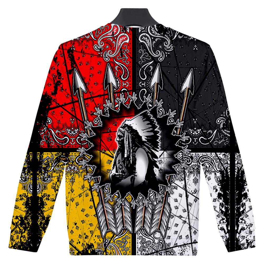 Chief Arrow Native American Design 3D Sweatshirt LT10 - Wonder Print Shop