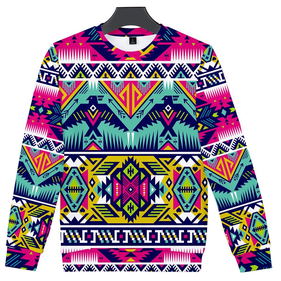 Native American Full Color Thunderbird 3D Sweatshirt LT10 - Wonder Print Shop