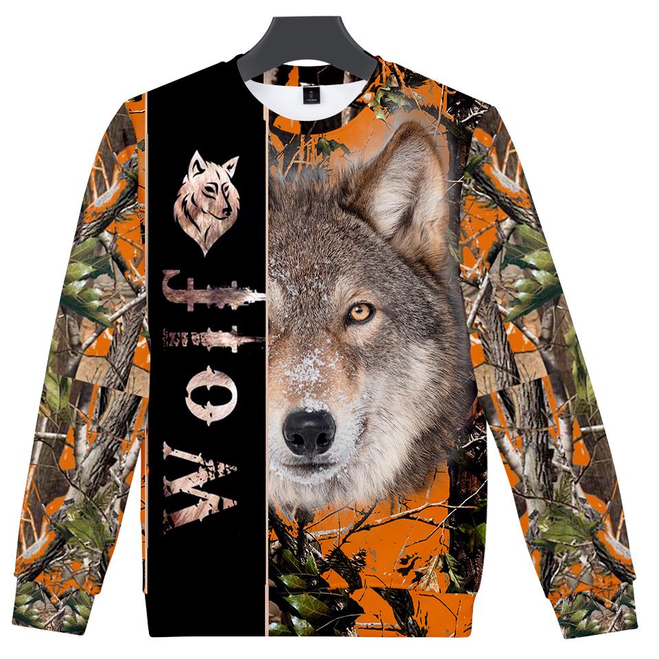 Native American Wolf 3D Sweatshirt LT10 - Wonder Print Shop