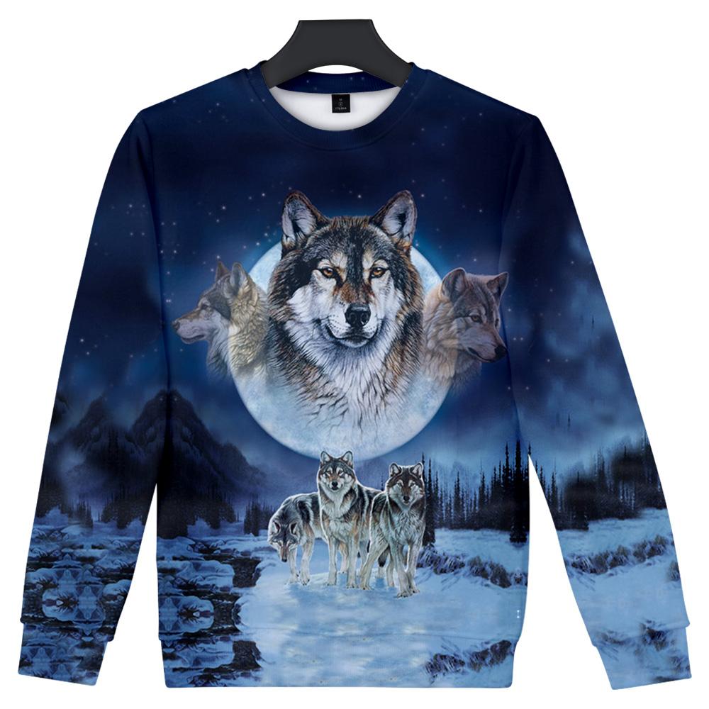 Wolves Native American 3D Sweatshirt LT10 - Wonder Print Shop