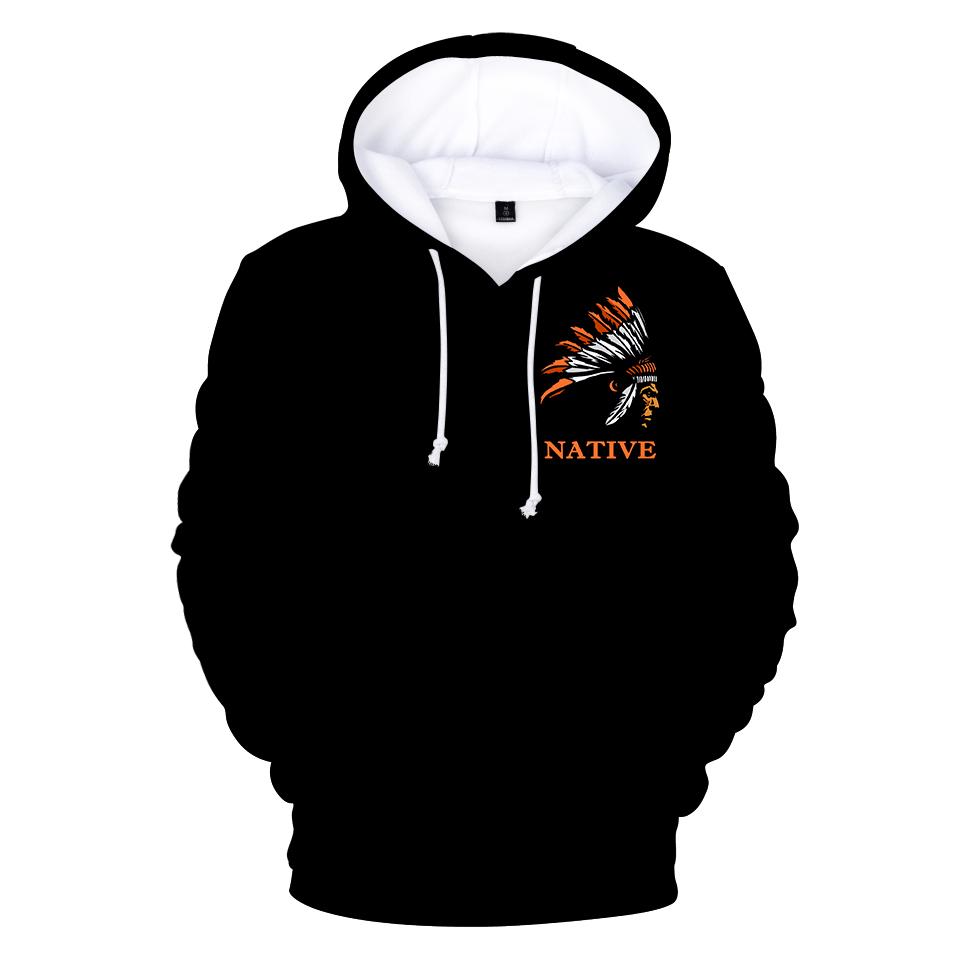 Native American Flag Chief All Over Hoodie LT10 - Wonder Print Shop