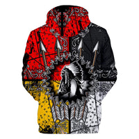Native American Chief 3D Pullover All Over Hoodie LT10 - Wonder Print Shop