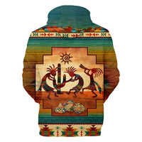 Kokopelli Myth Native American All Over Hoodie LT10 - Wonder Print Shop