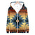 Blue Pearl Pattern Native American All Over Hoodie LT10 - Wonder Print Shop