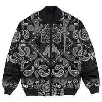 Viking Bomber Jacket Yggdrasil World Tree with Bandana Paisley Style RLT12 - Wonder Print Shop