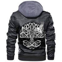 Viking Yggdrasil Tree Of Life Leather Jacket RLT12 - Wonder Print Shop