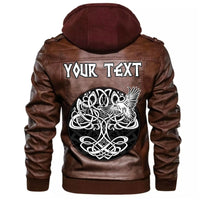 (Custom) Wonder Print Shop - Yggdrasil Tree of Life Leather Jacket RLT12 - Wonder Print Shop