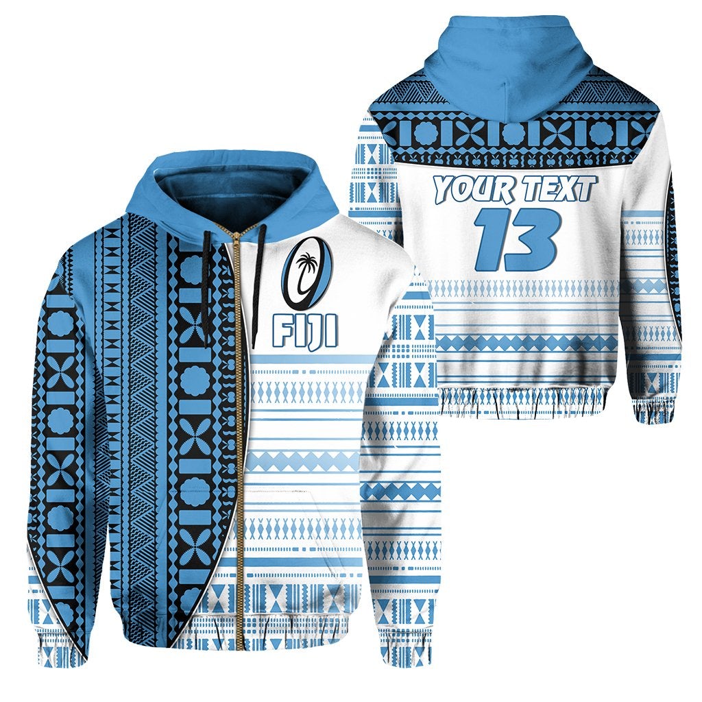 custom-personalised-fiji-rugby-zip-hoodie-impressive-version-blue-custom-text-and-number