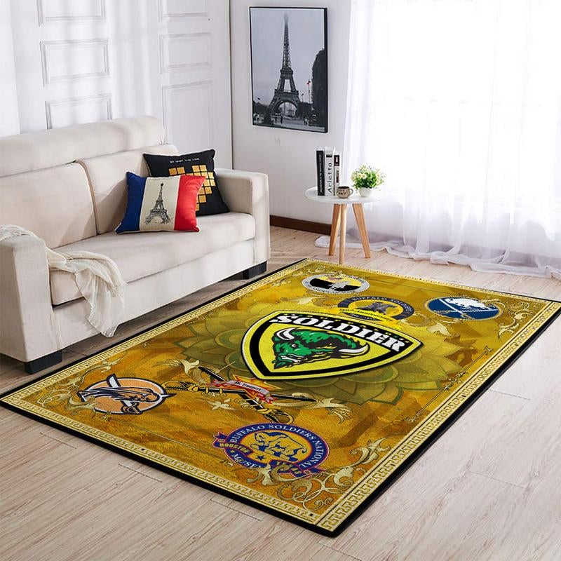 Wonder Print Shop Area Rug Buffalo Soldiers Area Rug LT10 - Wonder Print Shop