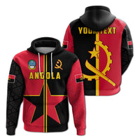 Custom Angola Hoodie Star and Flag Style Sporty LT13 - Wonder Print Shop