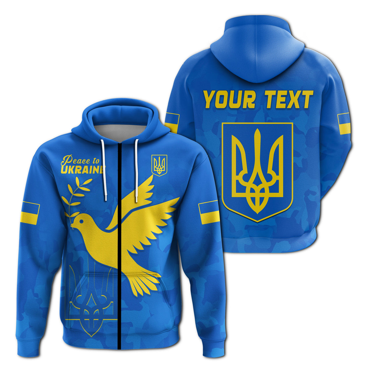Custom Ukraine Hoodie Always Style Camouflage LT13 - Wonder Print Shop