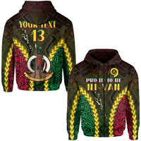 Custom Vanuatu Indigenous Hoodie Proud To Be Ni Vanuatu Polynesian Pattern LT13 - Wonder Print Shop