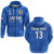 custom-text-and-number-japan-football-hoodie-samurai-blue-champions-2022-world-cup