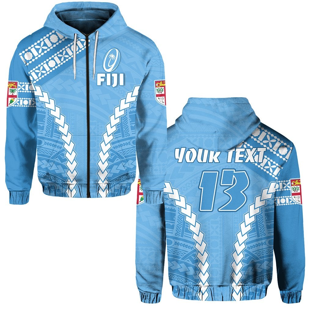 custom-personalised-fiji-rugby-zip-hoodie-fresh-version-blue-custom-text-and-number