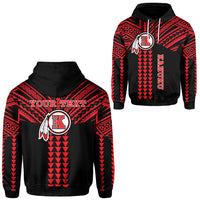 Custom Kahuku Passionate Zip Hoodie Hawaii High & Intermediate School LT13 - Wonder Print Shop