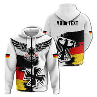 Custom Germany Hoodie Grunge Deutschland Flag and Eagle LT13 - Wonder Print Shop