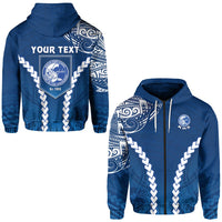 Custom Kailua High School Zip Hoodie Home of the Surfriders LT13 - Wonder Print Shop