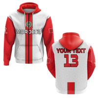 Custom Morocco Football Hoodie Football 2022 Soccer Lions de lAtlas Champions LT13 - Wonder Print Shop