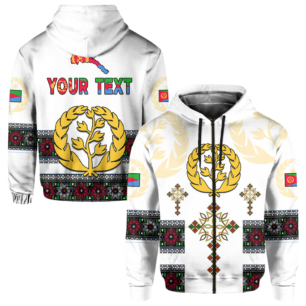 Custom Eritrea Hoodie with Eritrean Cross Independence Day Proud LT13 - Wonder Print Shop
