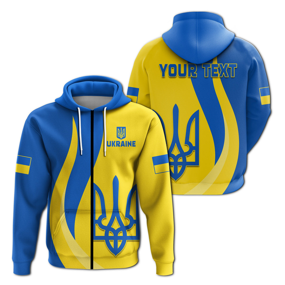 Custom Ukraine Hoodie Always Proud Ukraine LT13 - Wonder Print Shop