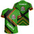 African T Shirt Zambia Flag Tee Africa Nations - Wonder Print Shop