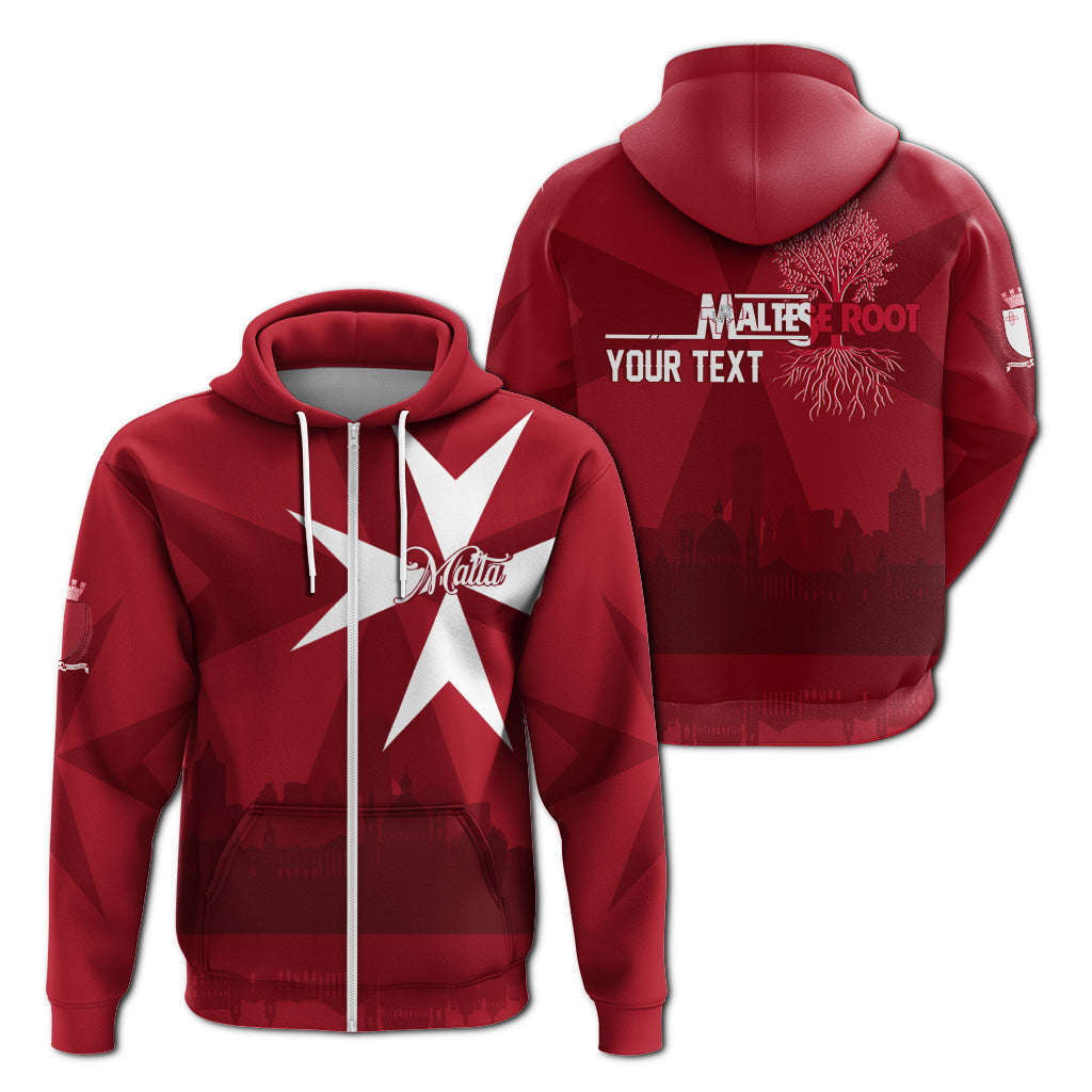 custom-personalised-malta-valletta-skyline-zip-hoodie-maltese-cross