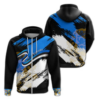 Estonia Grunge Design Hoodie Eesti Flag - Wonder Print Shop