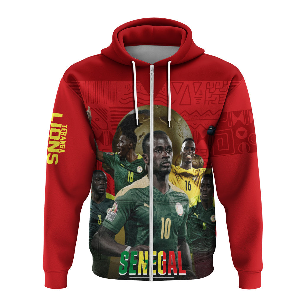 Senegal AFCON 2022 Champions Hoodie Teranga Lions - Wonder Print Shop