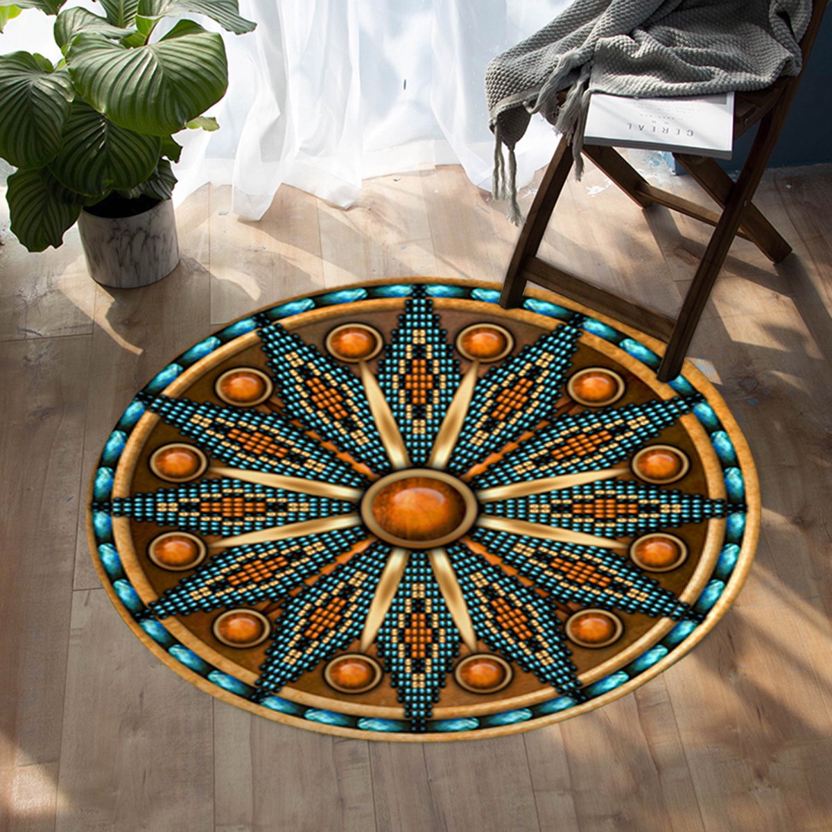naumaddic-arts-yellow-native-american-design-round-carpet