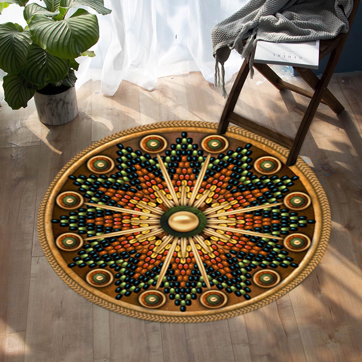 naumaddic-arts-brown-native-american-design-round-carpet