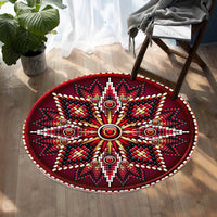 naumaddic-arts-red-cross-rosette-native-american-design-round-carpet