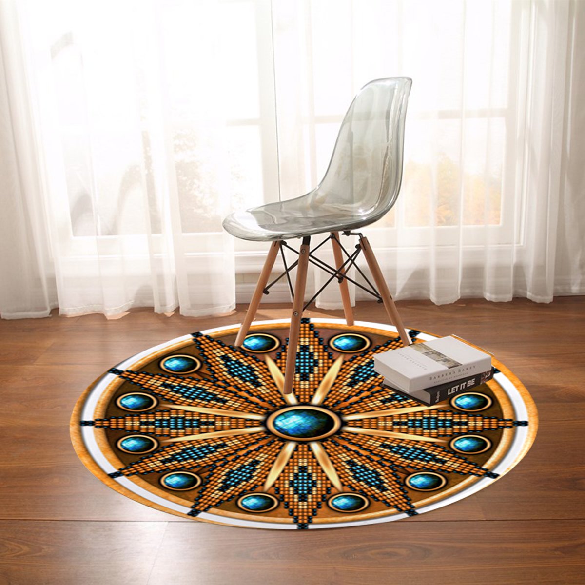 naumaddic-arts-blue-stone-rosette-native-american-design-round-carpet