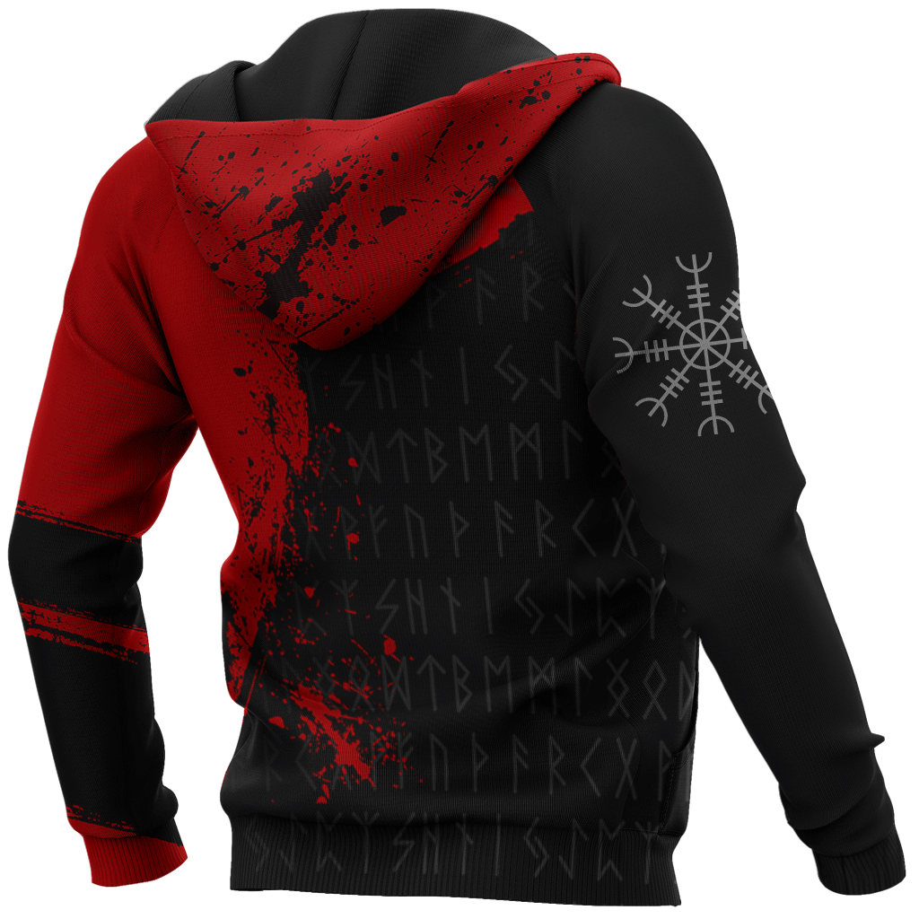 Viking Clothing Viking Odin 3D Hoodie RLT12 - Wonder Print Shop