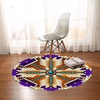 naumaddic-arts-purple-native-american-design-round-carpet