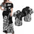 hawaii-combo-dress-and-hawaiian-shirt-polynesia-black-ukulele-flowers-lt13