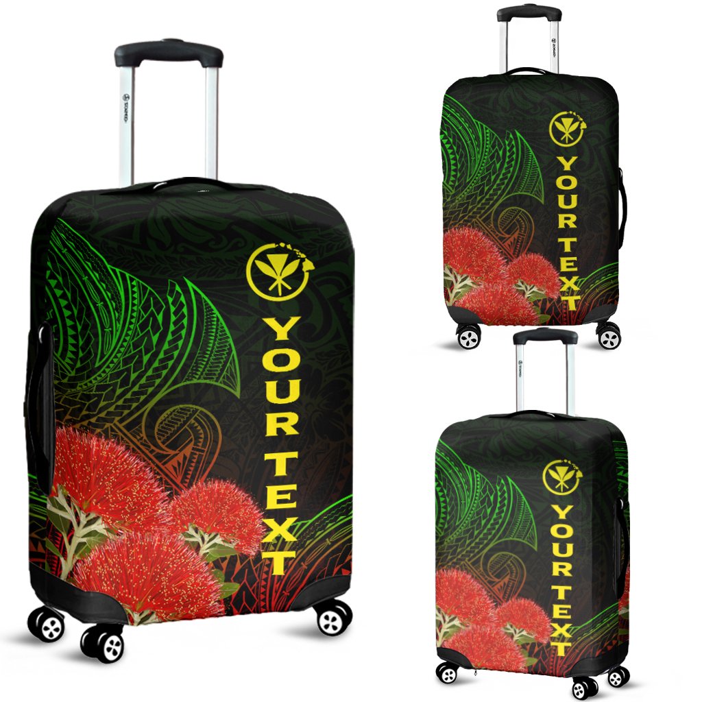 Hawaii Polynesian Luggage Covers - Ohia Lehua LT12 - Wonder Print Shop
