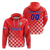 Custom Croatia Hoodie Football 2022 Champions Pride Red LT12 - Wonder Print Shop