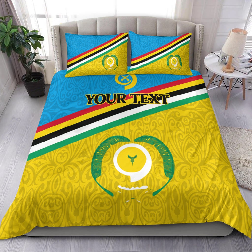 (Custom Personalised) Vanuatu Torba Province Bedding Set - Flag Style LT12 - Wonder Print Shop