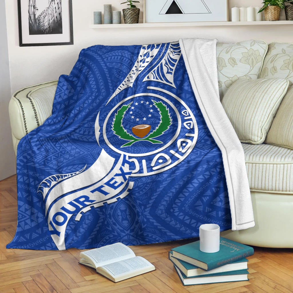 custom-personalised-pohnpei-blanket-micronesia-pride-blue