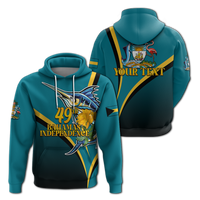 Custom The Bahamas 49th Anniversary Independence Day Blue Marlin Hoodie LT12 - Wonder Print Shop
