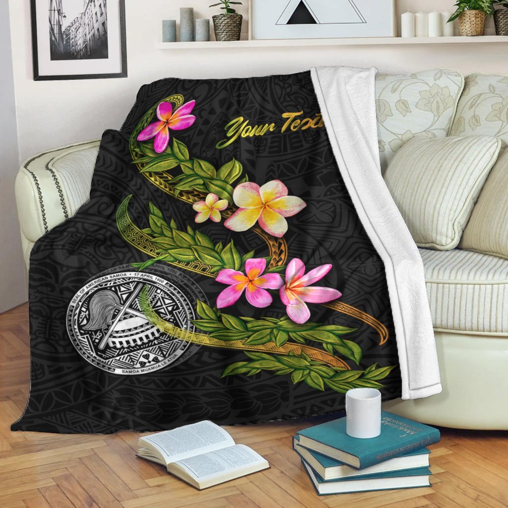 american-samoa-polynesian-custom-personalised-blanket-plumeria-tribal