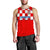 (Custom Personalised) Croatia Football 2022 Checkerboard Men Tank Top - LT12